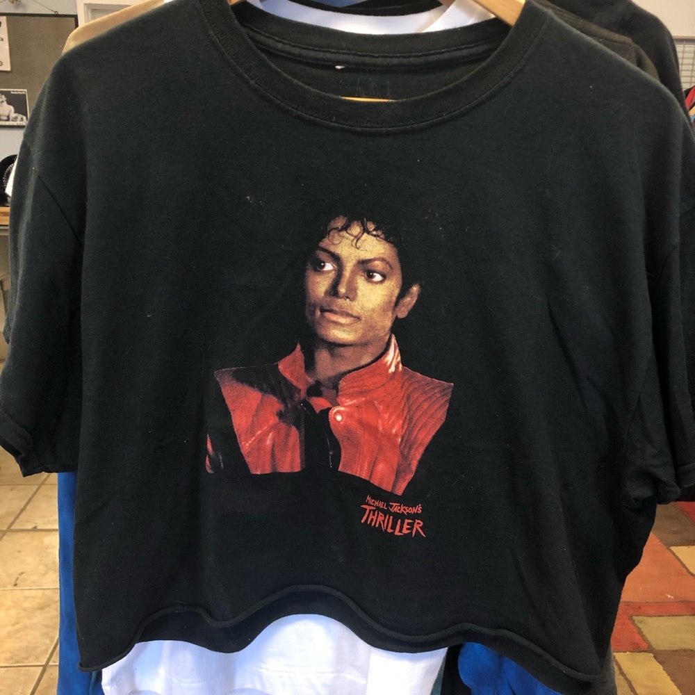 Micheal Jackson Thriller Cut Off T-Shirt
